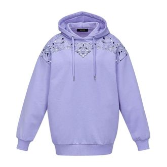 MCM Bandana Print Hoodie - female - MCM - Hoodies - Purple - M - Sweatshirts & Hoodies