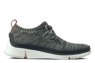Clarks Tri Native., Womens Low-Top Sneakers, Grey (Dark Grey), 5.5 UK (39 EU)