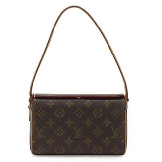 Louis Vuitton Pre-owned Monogram Recital Handbag M51900 - Dames - Pre-owned - Bruin - Maat: ONE Size