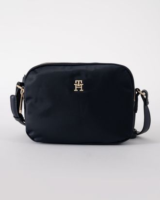 Tommy Hilfiger Womens Crossover Bag in Navy Nylon - One Size