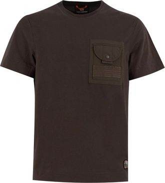 Parajumpers Malham T-Shirt - Heren - T-shirts - Bruin - 2XL - Katoen - Tops