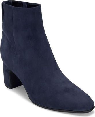 Aerosoles Mari Bootie in Navy Suede at Nordstrom, Size 6.5