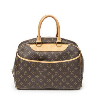 Louis Vuitton Pre-owned Womens Deauville Handbag - Brown - One Size