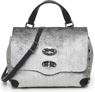 Zanellato Handbags - Dames - Handtassen - Grijs - ONE Size - Leer - Tassen