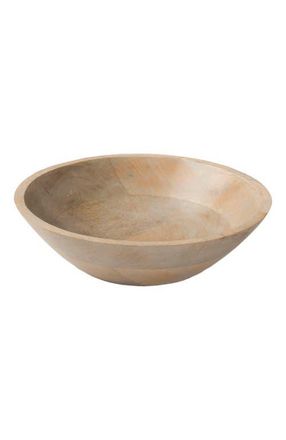Mela Artisans Woodform Stackable Bowls - Rustic Grey at Nordstrom
