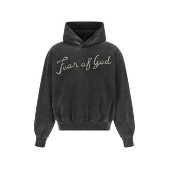Fear of God 26 Graphic-print Cotton Hoodie