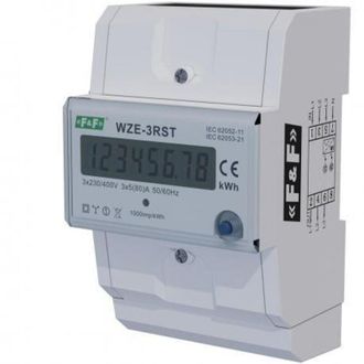 OEM Contador De Consumo De Energ&iacute;a Trif&aacute;sico 80a, Con Funci&oacute;n Reset Wze-3rst