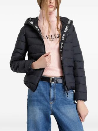 Ga&euml;lle Paris hooded piumino jacket - Black