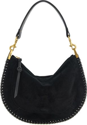Isabel Marant Oskan Soft Zip Handbag - Dames - Schoudertassen - Zwart - ONE Size - Leer - Tassen