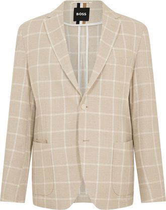 HUGO BOSS Mens C Jaye Elbow in Open White - Size 44 (Chest)