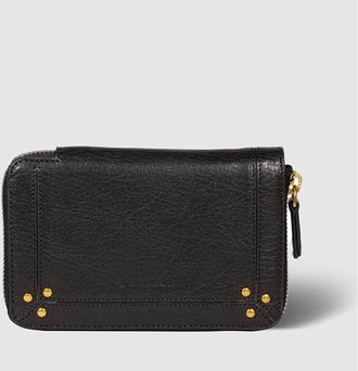 Jerome Dreyfuss Portefeuille Julien Cuir Noir