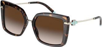 Tiffany & Co. TF4185 80153B Womens Sunglasses Tortoiseshell Size 54