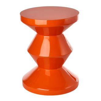 Pols Potten Zig Zag Hocker, orange