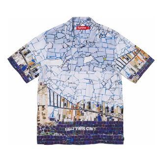 SUPREME Mosaic S/S Shirt Multi-Color SUP-SS24-175