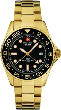 Swiss Alpine Military Horloges - Heren - Horloges - Geel - ONE Size - Accessoires