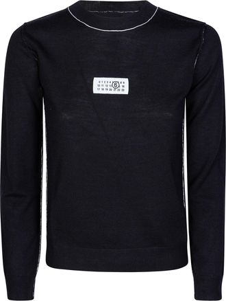 Maison Margiela Maglia GC Long Sleeve Knit Top