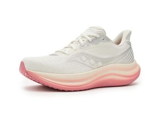 Saucony Triumph 23 Womens Running Shoes Ivory/Mauve : 10.5 B - Medium, Textile