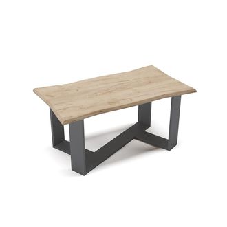 Vicco Mesa De Centro Arne, Roble Dorado, 90 X 50 Cm