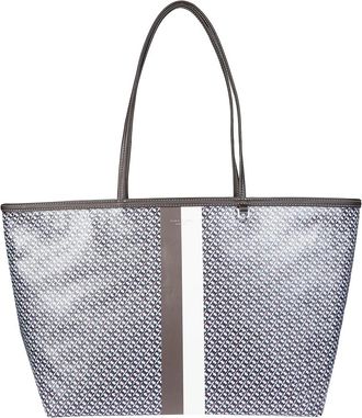 Tory Burch The Racer Tote - Dames - Shoppers - Blauw - ONE Size - Tassen