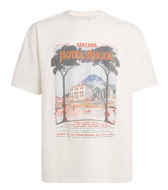 Rhude x Harrods Cotton Hotel Rhude T-Shirt Size XL