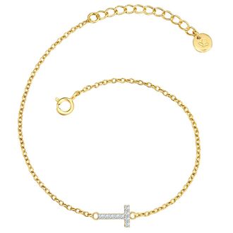 Glanzst&uuml;cke M&uuml;nchen Womens Female Sterling Silver Bracelet - Gold - One Size