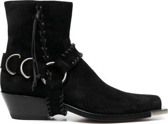 Buttero Cowboy Boot - Dames - Cowboylaarzen - Zwart - 37 EU - Su&egrave;de - Schoenen