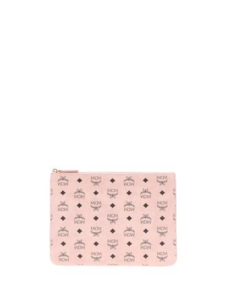 MCM Visetos pouch - Pink