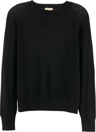 Bellerose Delen Classic Sweater - Dames - Ronde hals truien - Blauw - S - Wol - Truien & Vesten