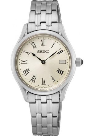 Seiko Womens SWR069P1 Ladies Classic Watch - Silver Stainless Steel - One Size
