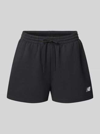 New Balance Sweatshorts mit Label-Stitching in Black, Gr&ouml;&szlig;e XL