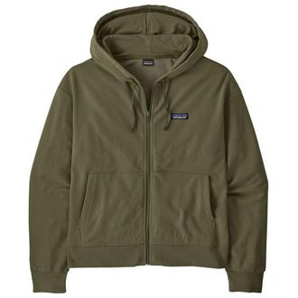 Patagonia Ahnya Full-Zip Hoody Fleecejacke f&uuml;r Damen | oliv