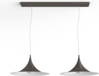 Lumicom Louie L&aacute;mpara De Techo Lineal Bicolor Brillo