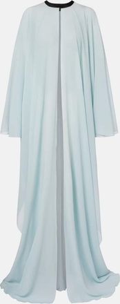 Tom Ford Caftano in seta con pelle