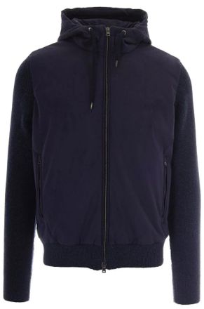 Herno jack met capuchon en ritssluiting