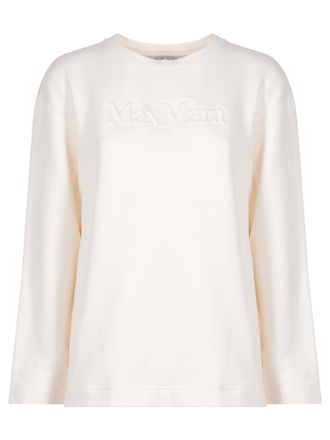 Max Mara Felpa In Seta E Cotone-Donna