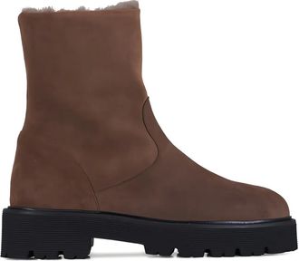 Aquatalia Stivaletti in pelle scamosciata di vitello - Marrone