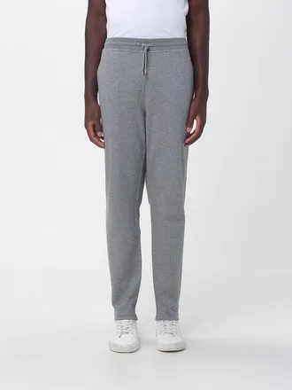 Brunello Cucinelli Pantaloni da jogging in lana e seta con coulisse