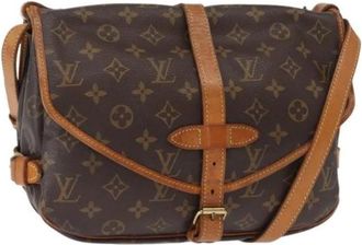 Louis Vuitton Pre-owned Cross Body Bags, female, Brown, Size: ONE SIZE Pre-owned Cross Body Bag
