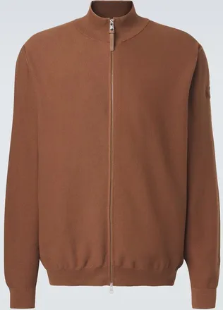 Moncler Cotton zip-up sweater