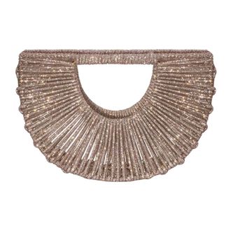 Hibourama Bags Clutches, female, Pink, Size: ONE SIZE Demetra Clutch