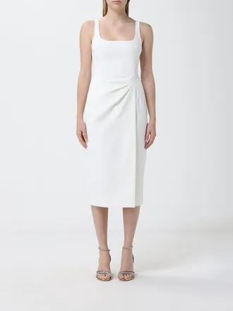 Blumarine Abito midi in cr&ecirc;pe