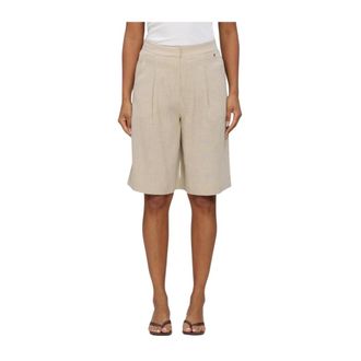 Ibana Sarika Shorts - Dames - Korte broeken - Beige - Maat: XS