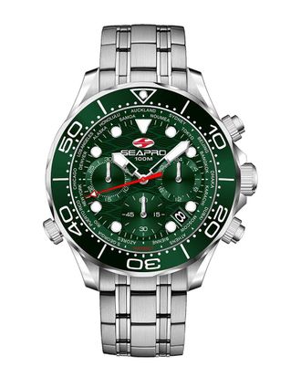 Seapro Mens Mondial Timer Watch