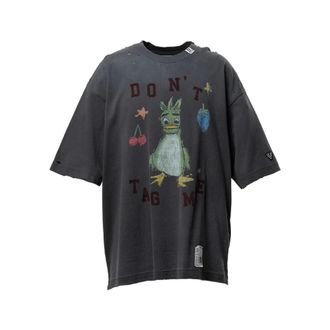 Miharayasuhiro Hombre, Camisetas, Gris, Talla: S