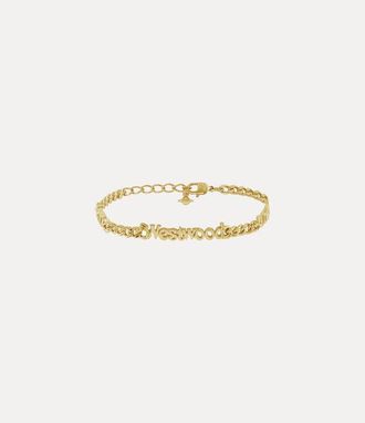 Vivienne Westwood Millicent Bracelet Gold Swarovski Crystals Women