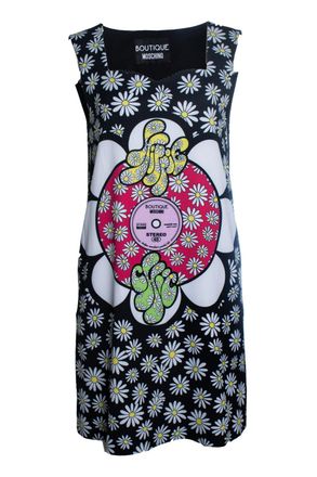 Moschino Boutique Moschino, Black sleeveless dress