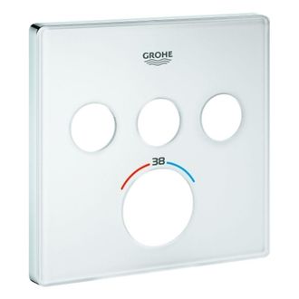 GROHE Escudo Grohe 49043 Para Smartcontrol Up-thm Cuadrado Con 3 Asv Blanco Luna