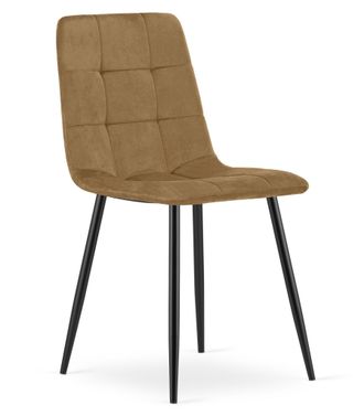 OEM Silla Kara - Terciopelo Marr&oacute;n / Patas Negras X 1