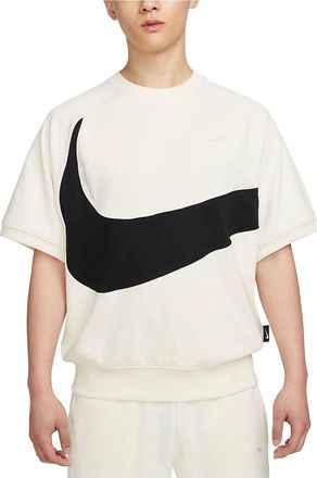 Nike Sportswear Swoosh Big Logo T-shirt Off White FB7872-113