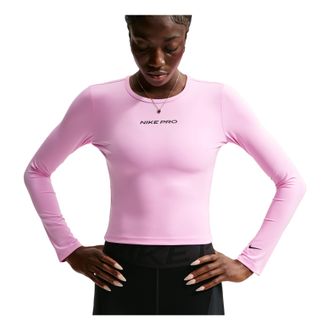 Nike (WMNS) Nike x Keely Hodgkinson Pro Sculpt Dri-FIT T-Shirt Pink Rise Black IM9970-621